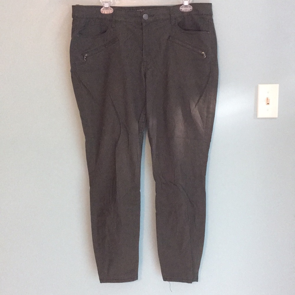 COPY - A.N.A Olive Green Jeggings